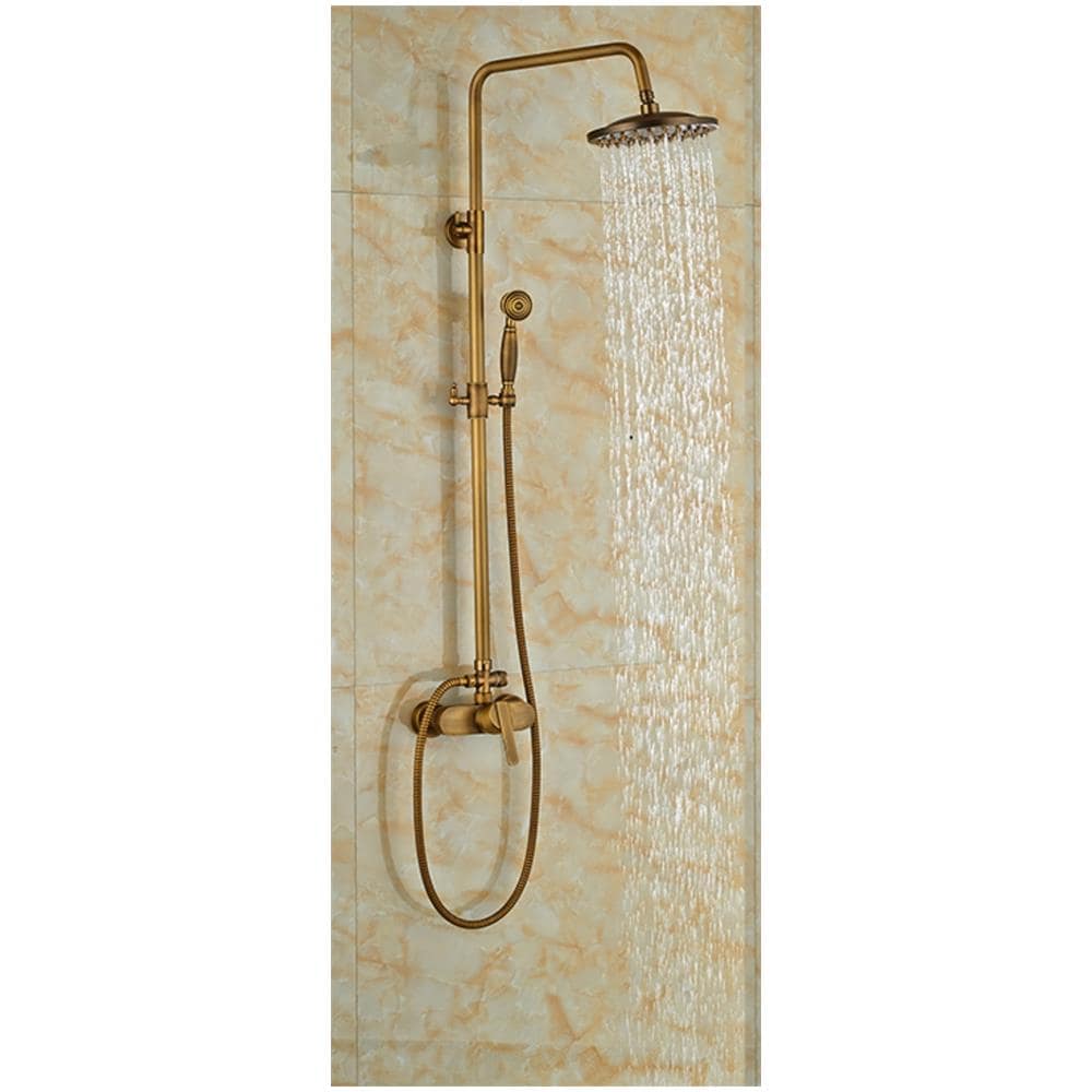 Rubinetto per doccia, Blackswan, tipo M39.1, modello bronzo antico, misura 20 cm - Foto 2