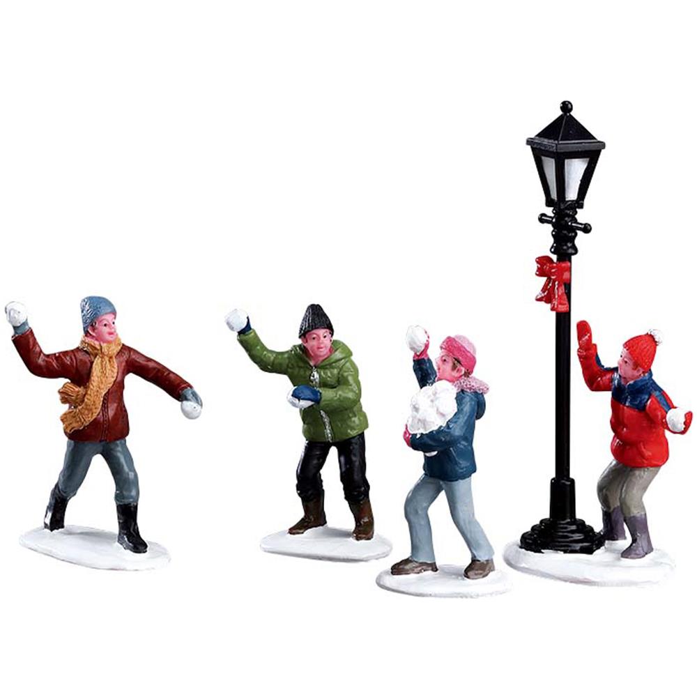 Battaglia A Palle Di Neve - Snowball Fight - Foto 2