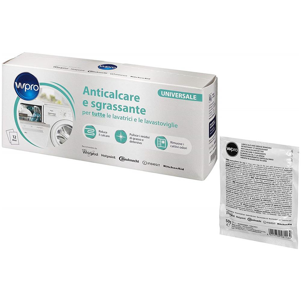 Des123 Anticalcare E Sgrassante Universale Lavatrici E Lavastoviglie Bag 12 Dosi - Foto 3