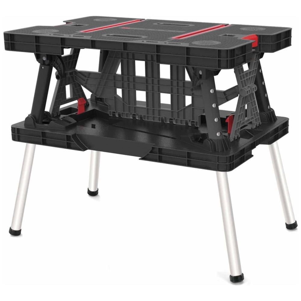 Piano Di Lavoro Pieghevole Nero - Foto 1