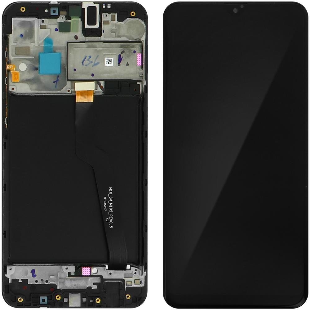 Schermo Lcd + Touchscreen Compatibile Ricambio Samsung Galaxy A10 Nero - Foto 1