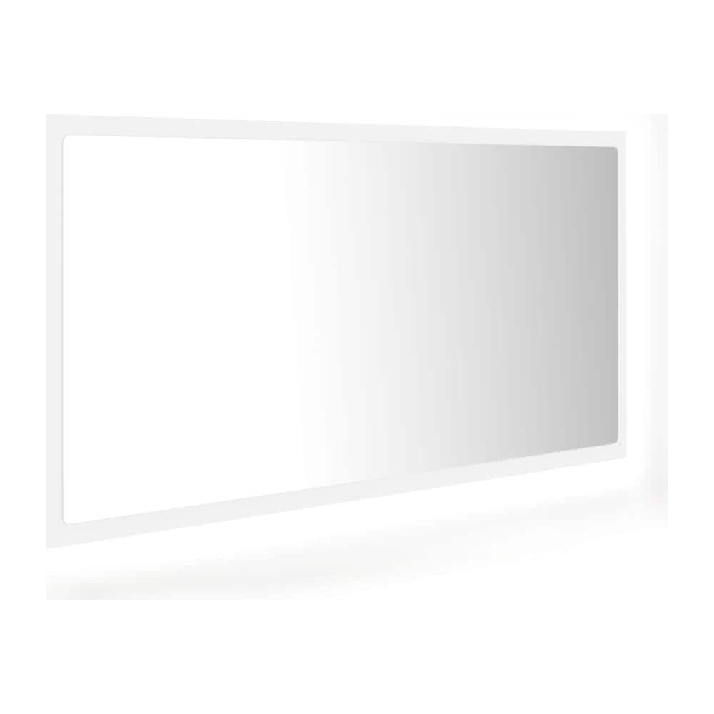 Specchio da Bagno con LED Bianco 90x8,5x37 cm in Acrilico - Foto 1