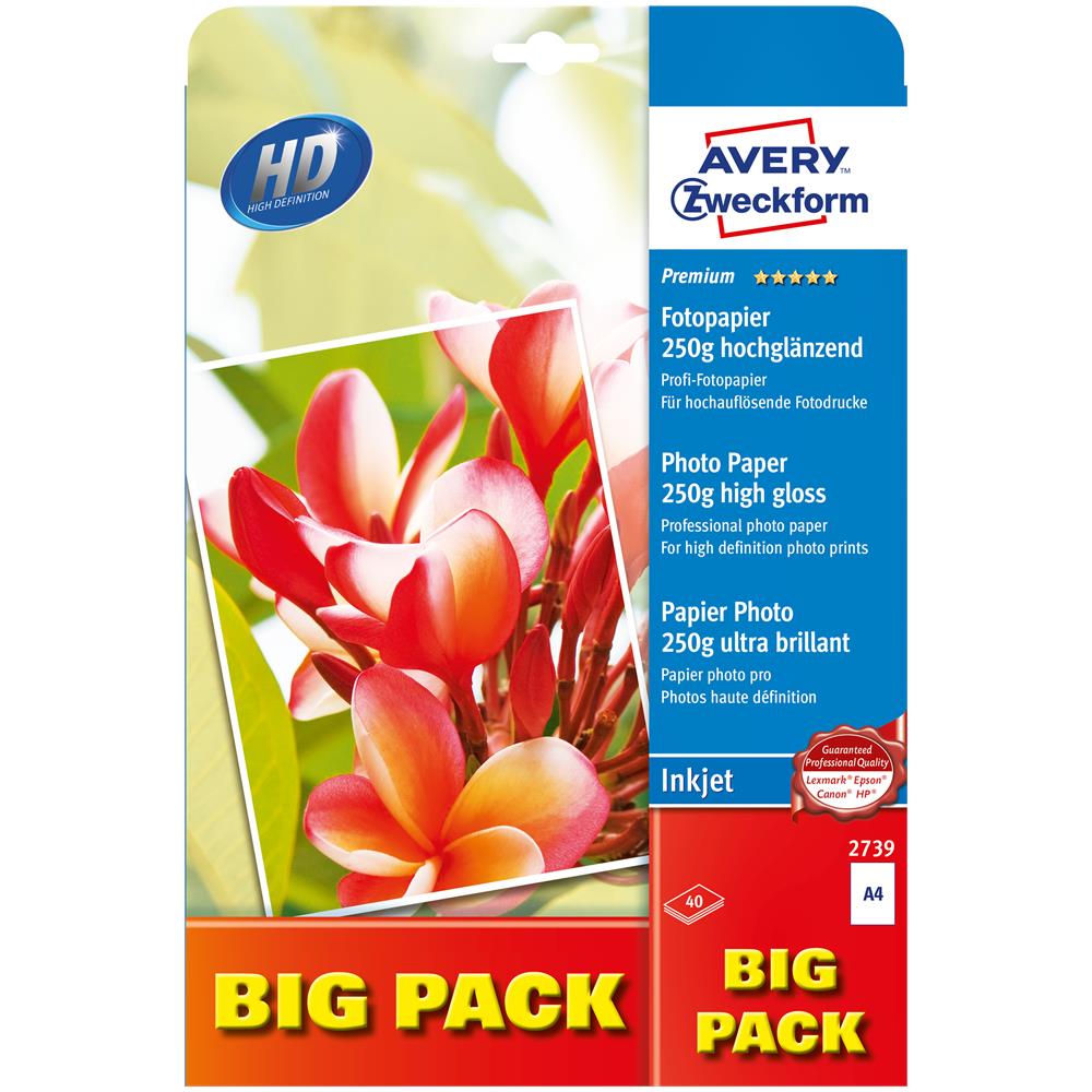 Inkjet Photo Paper 2x20 Sheets, Lucida, 210 x 297 mm - Foto 2
