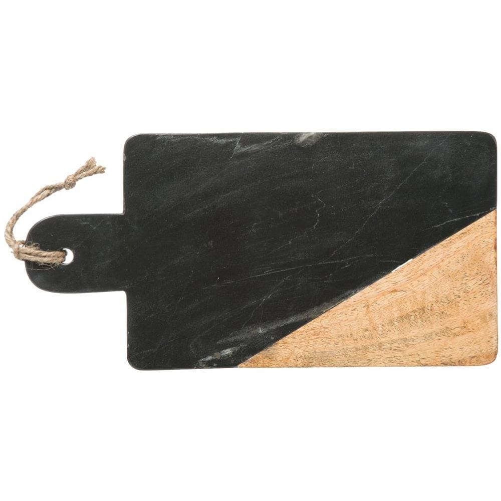 Tagliere Geom Hygge, 15 X 30 Cm, Marmo, Nero - Foto 3