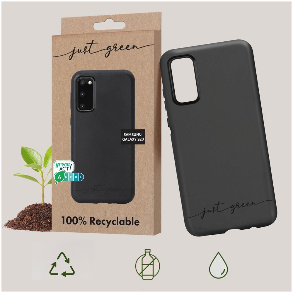 Cover Biodegradabile Per Samsung Galaxy S20 Nera - Foto 6