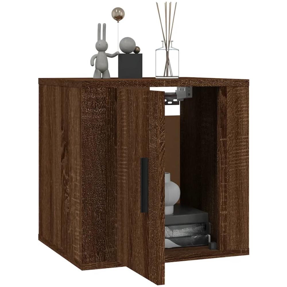 Mobili Porta Tv A Parete 2 Pz Rovere Marrone 40x34,5x40 Cm - Foto 10