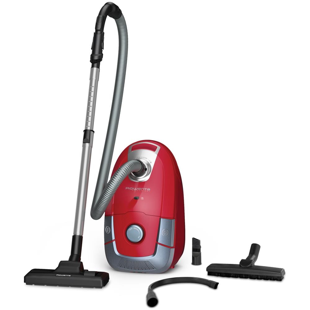 Power XXL RO3154EA Aspirapolvere a Traino con Saccho Potenza 900 Watt Colore Rosso - Foto 1