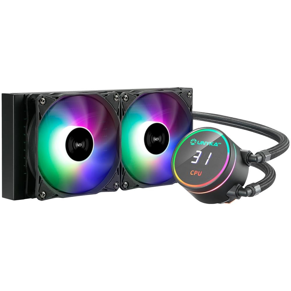 AquaStorm 240 Processore Raffreddatore di liquidi tutto in uno 12 cm Nero 1 pz - Foto 1