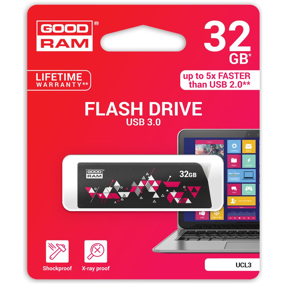 32gb Ucl3 Black Usb 3.0 32gb Ucl3 Black Usb 3.0 - Foto 2