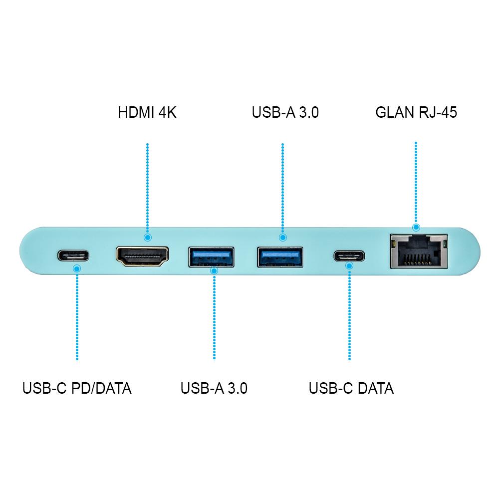 Docking Station C31MINIDOCK4KPD 2x Usb 3.0 2 - Foto 2