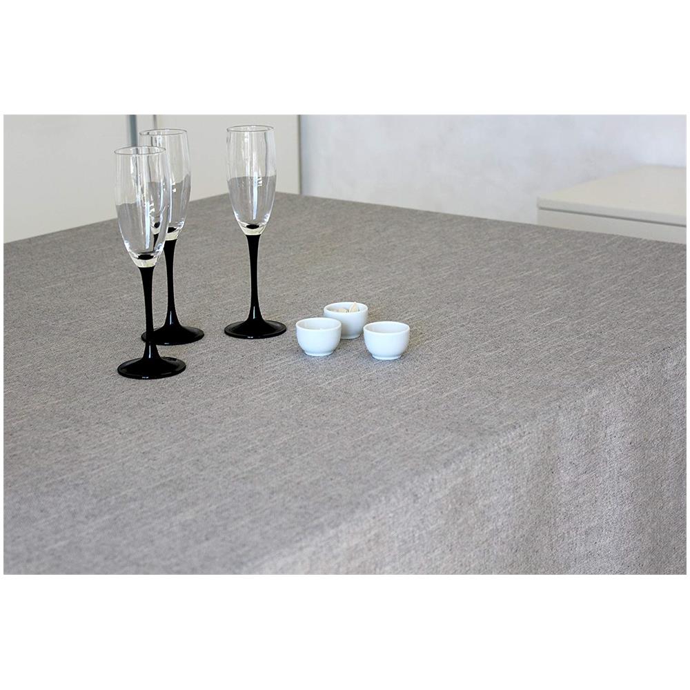 Ferpro Runner In Tessuto Tinto In Filo Resinato Antimacchia - Grigio Res. 48x138 - Foto 1