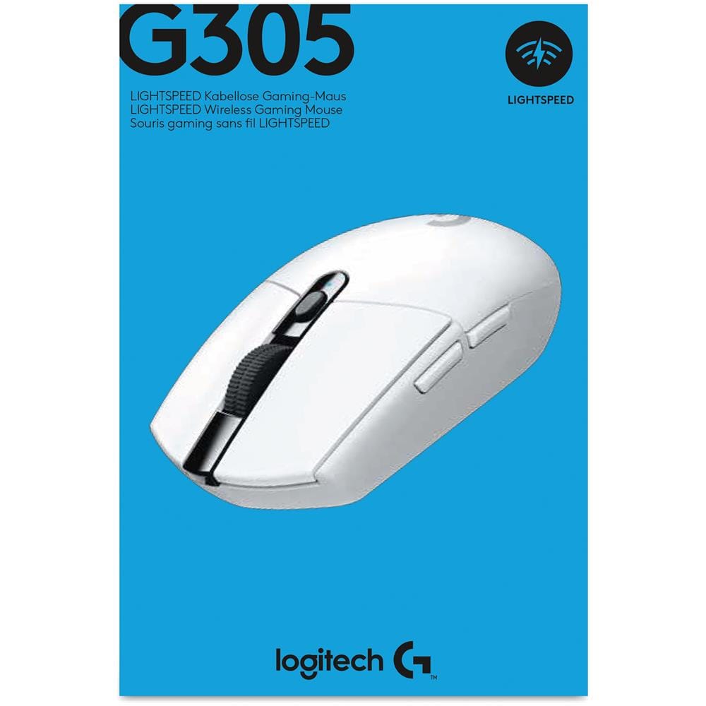 Mouse G305 Ottico 6 Tasti 12000 DPI Colore Bianco - Foto 6