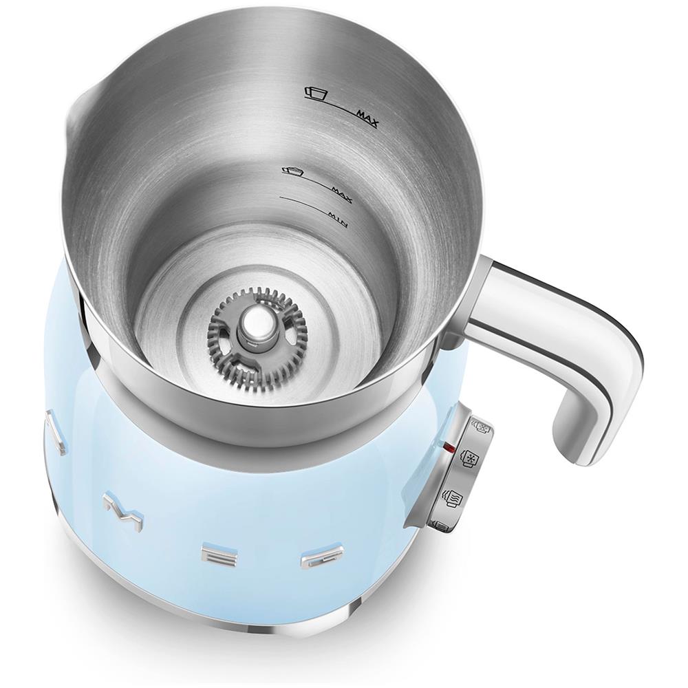 Montalatte MFF01PBEU Estetica Anni '50 Potenza 500 Watt Capacità 600 ml Colore Azzurro - Foto 5