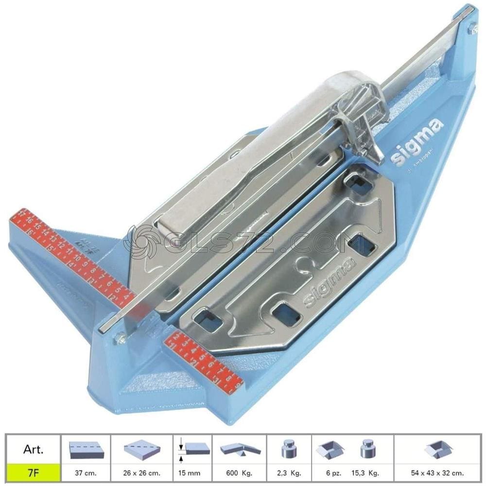 Tagliapiastrelle 7f Taglia Piastrelle Serie Standard Cm 37 C/piano Me - Foto 1