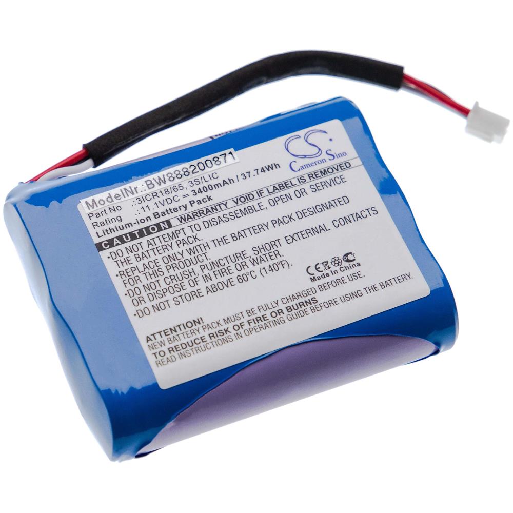 Batería Recargable Vhbw Para Bang & Olufsen Beosound 3 - 2000 MAh, 9.6V, NiMH, Compatible