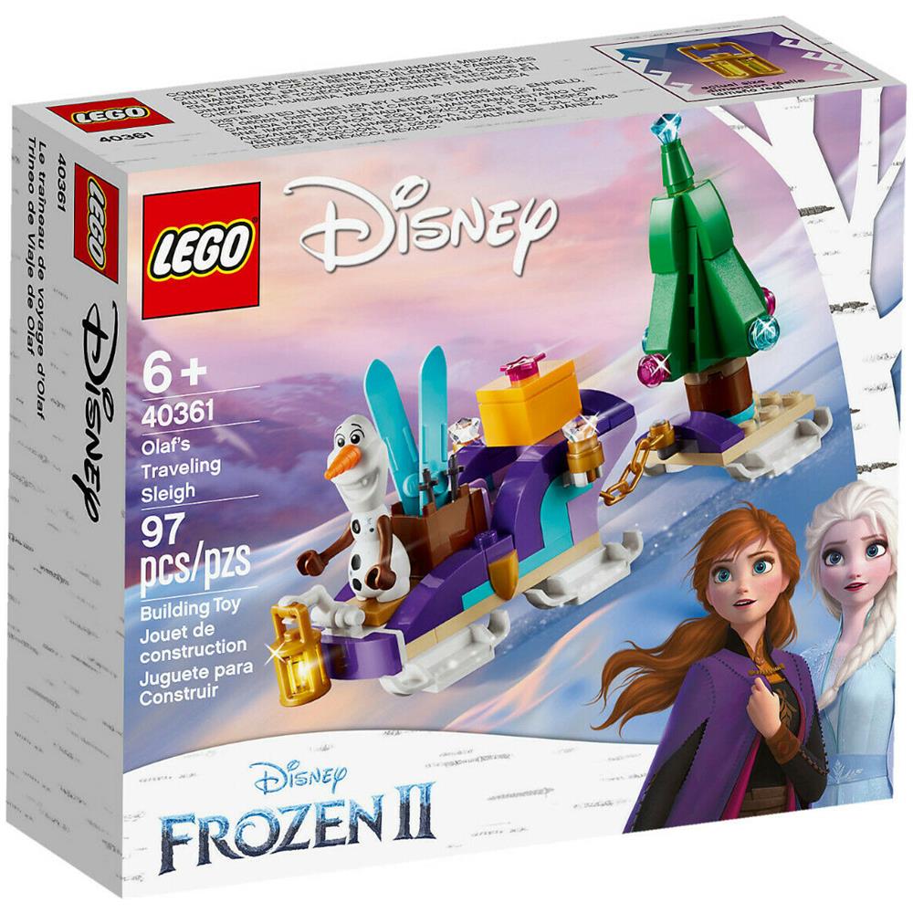 40361 Disney Frozen Ii La Slitta Di Olaf's Set - Foto 1