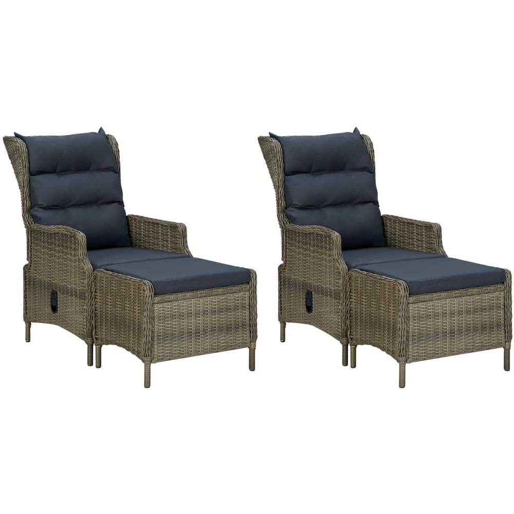 Set Mobili Da Pranzo Per Giardino 7 Pz Marrone - Foto 1