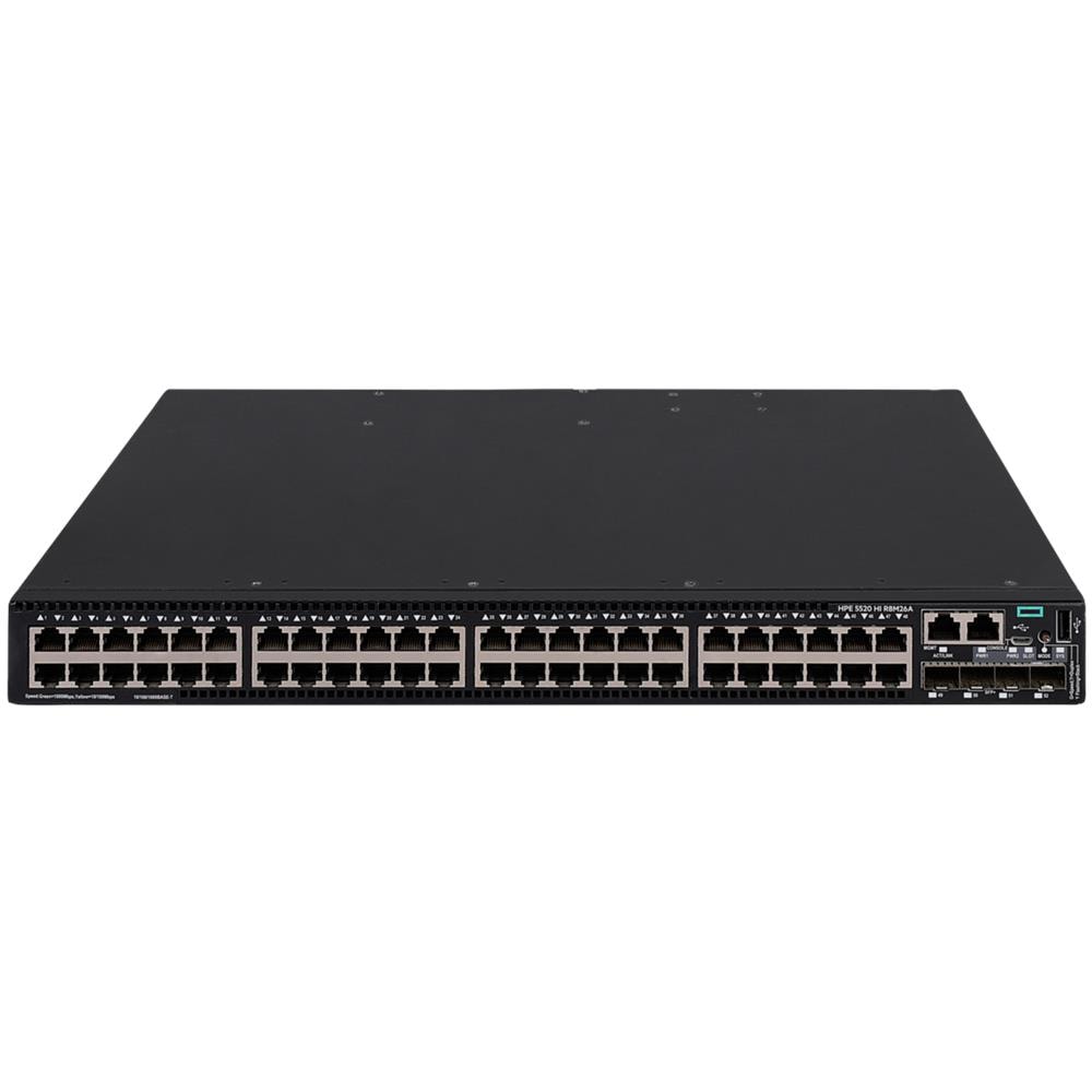 Switch FlexNetwork 5520HI L3 Gestito 48x Gigabit Ethernet + 4x SFP+ Montaggio Rack - Foto 1