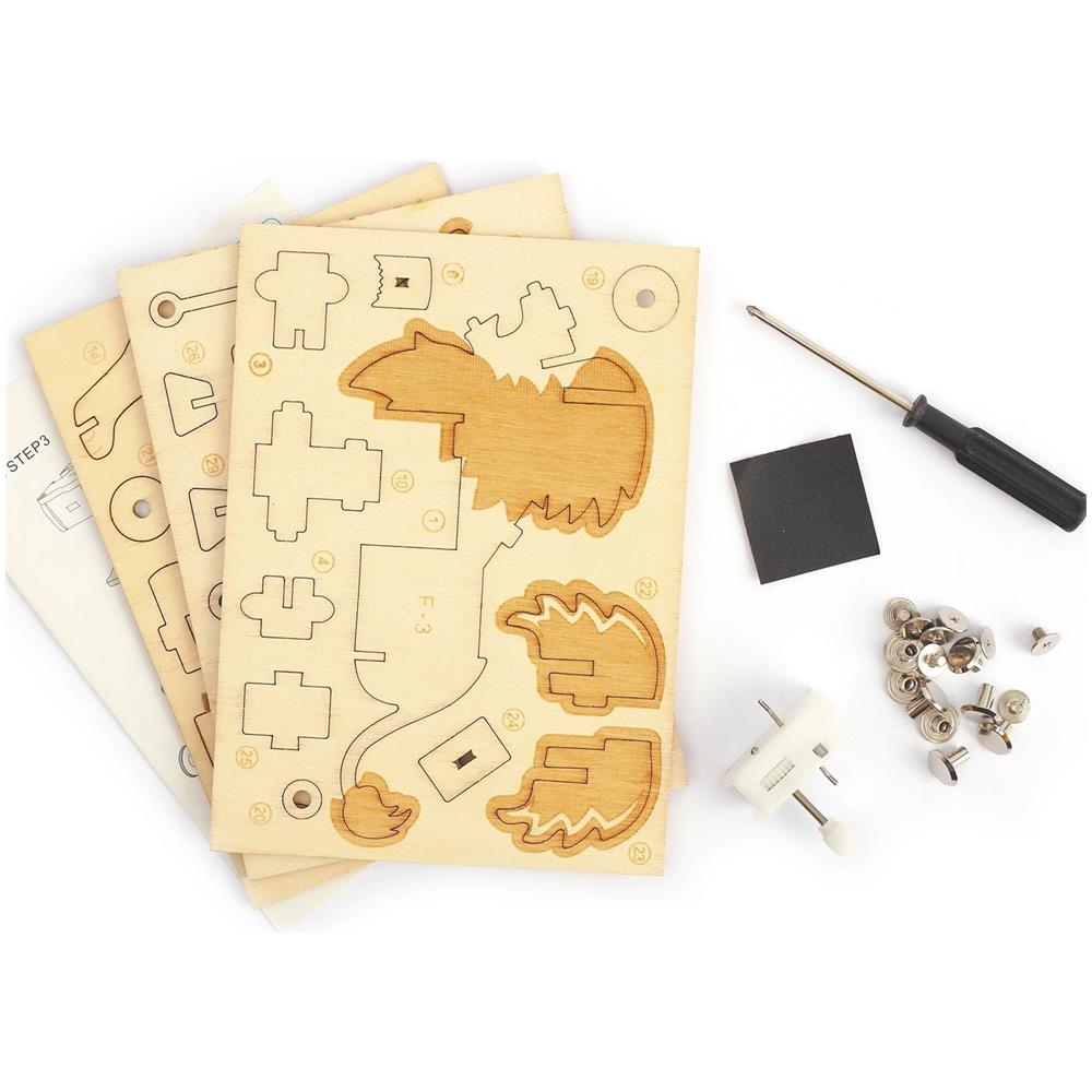 Modello Meccanico 3d Leone 14 Cm - Foto 1