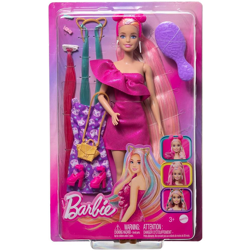 Barbie - Barbie Super Chioma Bambola Con Capelli Biondi Lunghissimi Hkt96 - Foto 1
