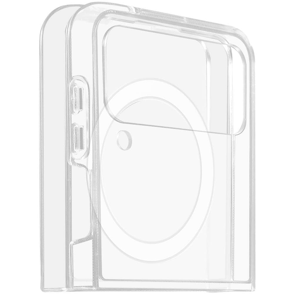 Cover Magsafe Per Samsung Galaxy Z Flip4 Rigida Serie Crystal Mag Trasparente - Foto 2