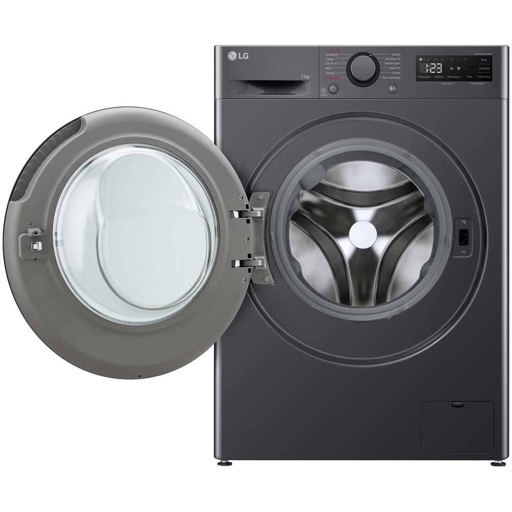 Lavatrice Standard F4R5011TSMB R5 AI DD TurboWash 360 11 Kg Classe A Centrifuga 1400 giri - Foto 5