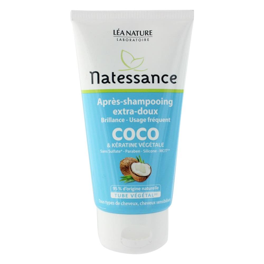 Dopo Shampoo E Keratina Vegetale Tutti I Tipi Di Capelli 150ml Natessance - Foto 1