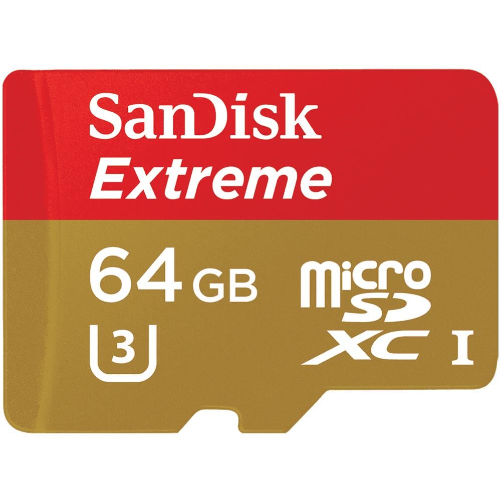 MicroSDXC da 64GB Classe 3 + Adattatore - Foto 1