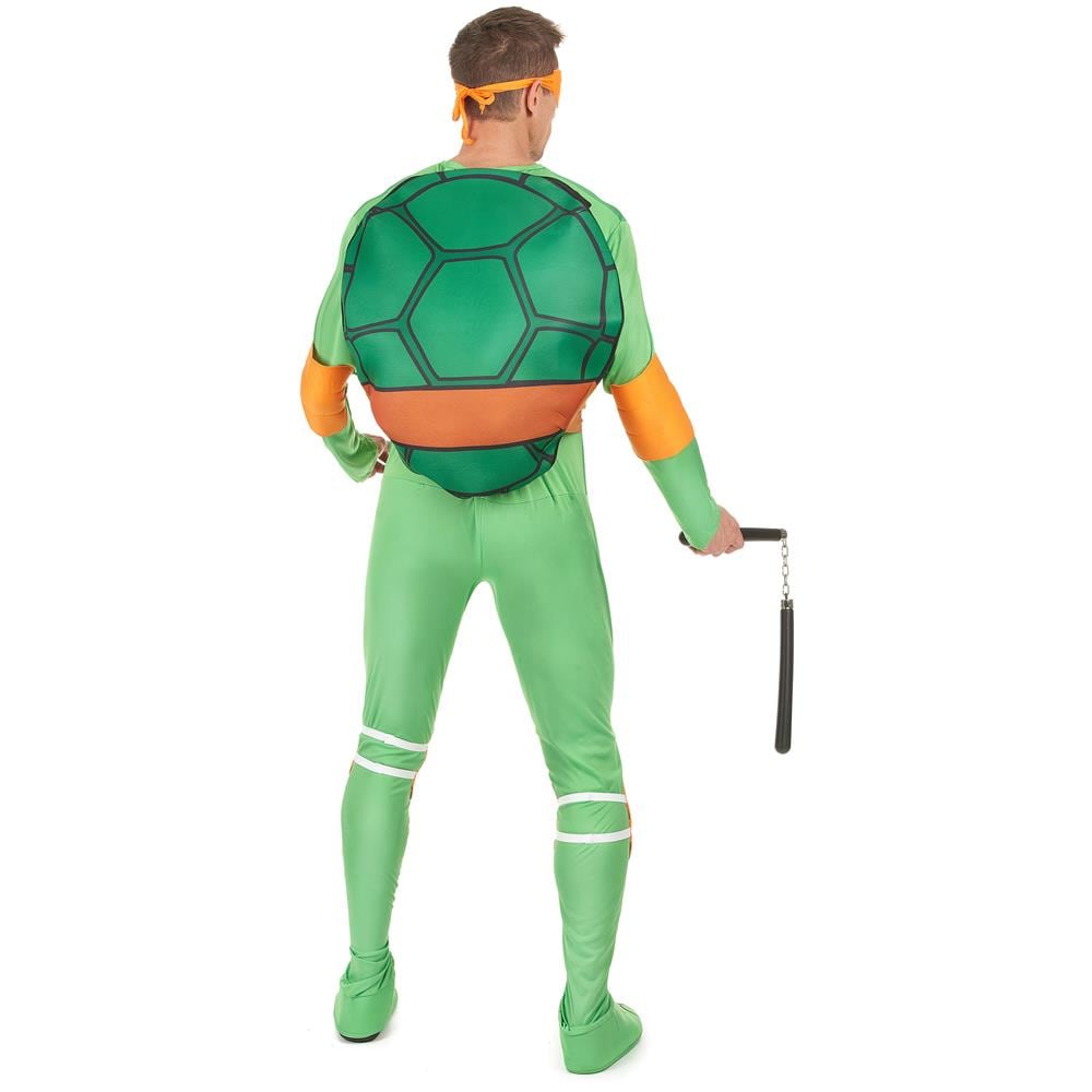 Costume Michelangelo Tartarughe Ninja Per Adulto Taglia Unica - Foto 2
