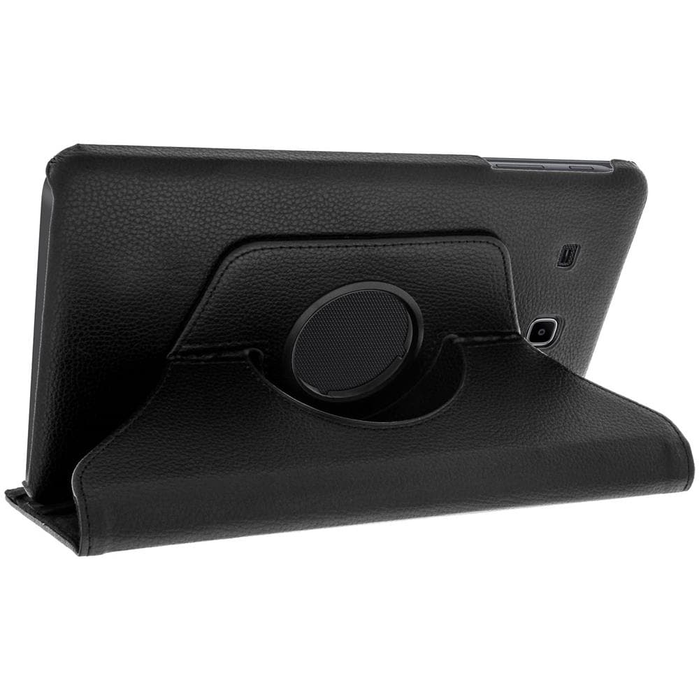 Custodia Stand Girevole 360 Per Samsung Galaxy Tab E 9.6 - Nera - Foto 10