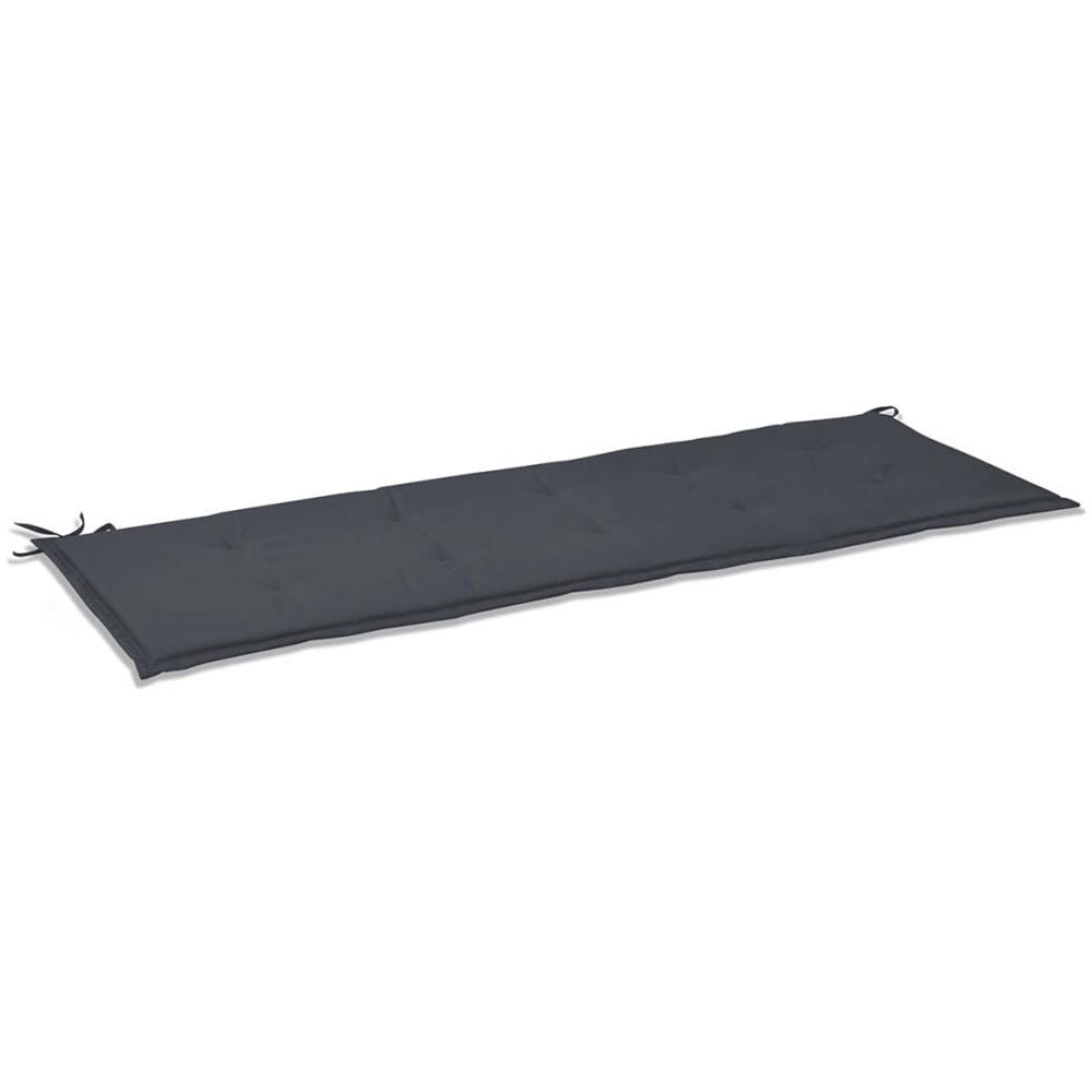 Cuscino per Panca da Giardino Antracite 150x50x4 cm - Foto 2