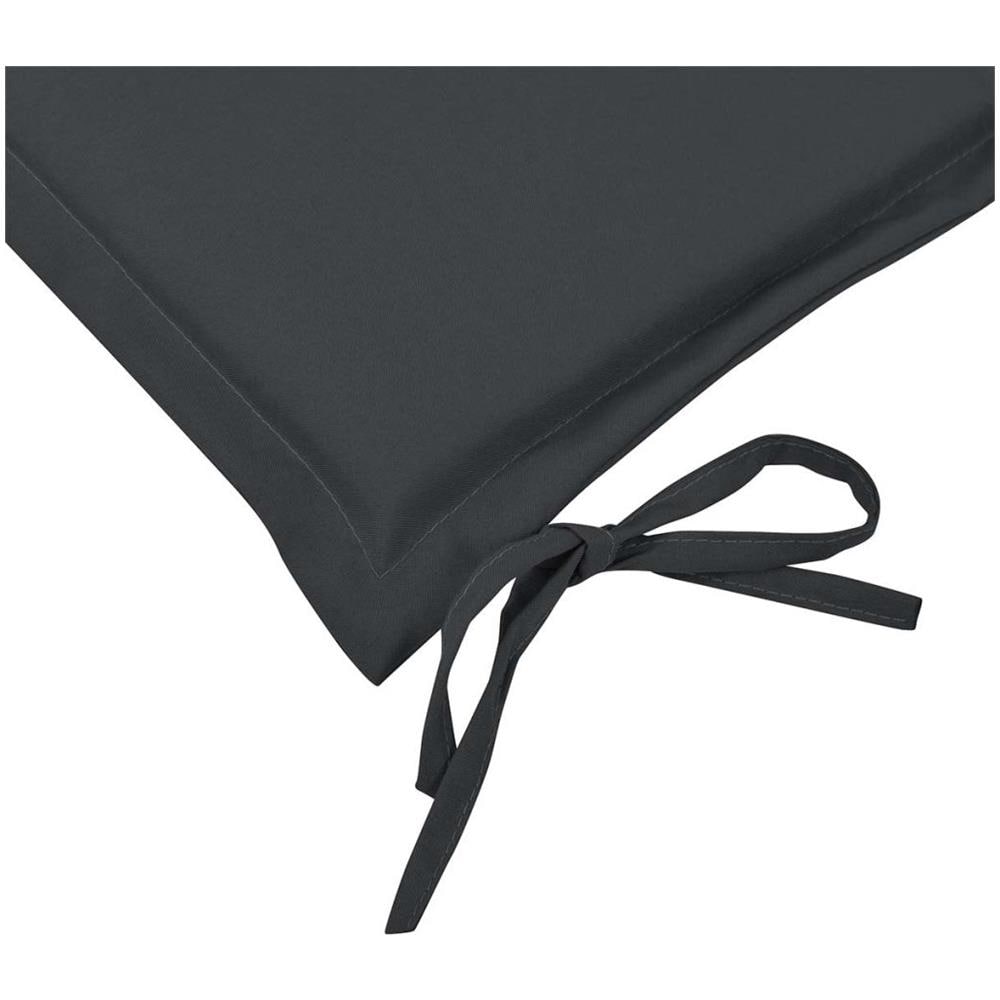 Cuscino per Panca da Giardino Antracite 150x50x4 cm - Foto 6