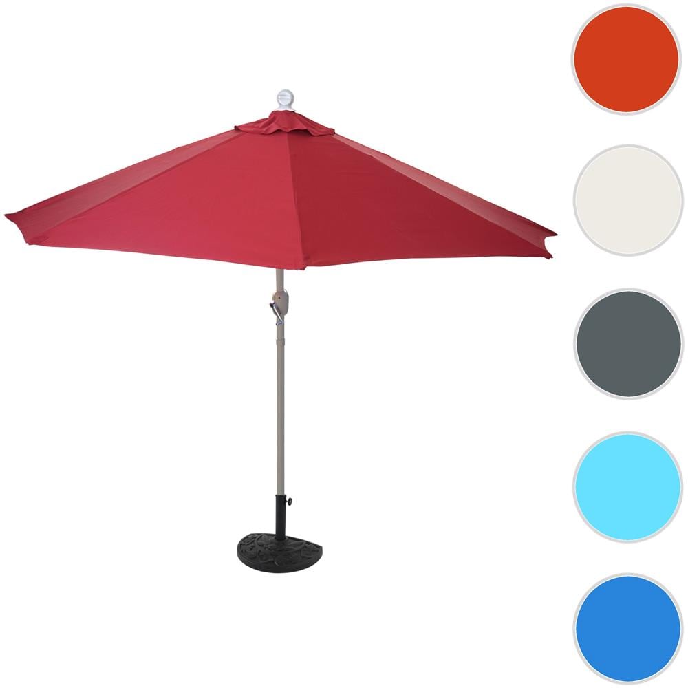 Ombrellone Da Parete Per Balcone - Semicircolare 285cm Avorio, Senza Base - Foto 10