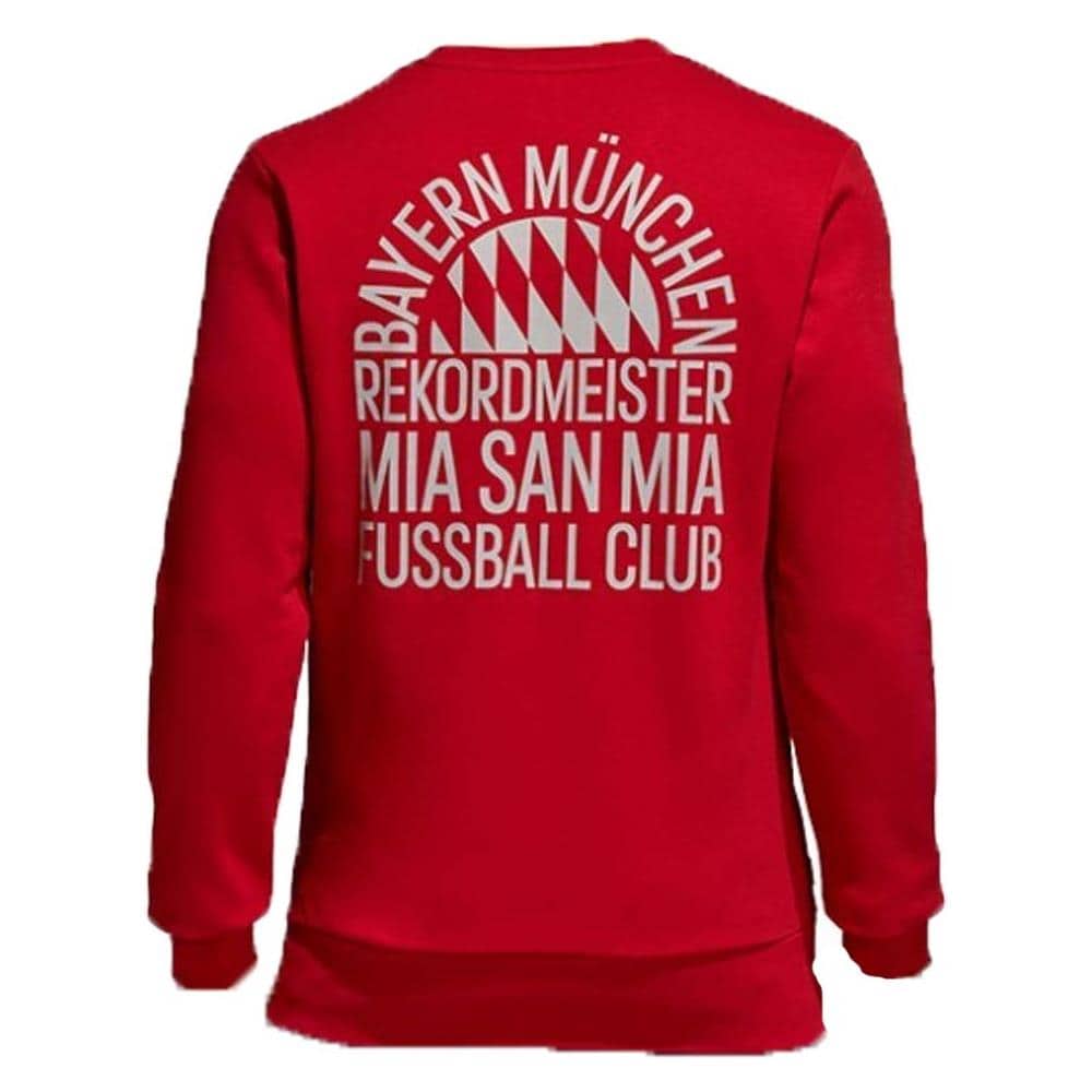 2018-2019 Bayern Munich Lifestyle Sweat Top (red) - Small 36-38 \ inch Chest - Foto 2