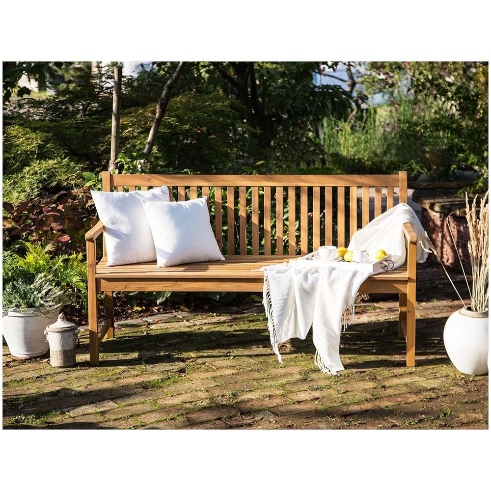 Panchina Da Giardino In Legno Di Acacia 160 Cm Vivara - Foto 2