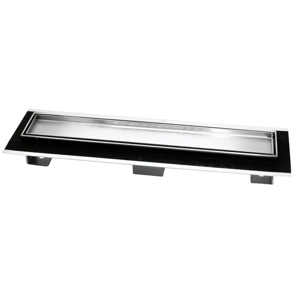 Canale Canaletta Pavimento Lineare Scarico Doccia Full Inox Mattonella Canalina *** Misure : L785xh63>115 Mm - Foto 2