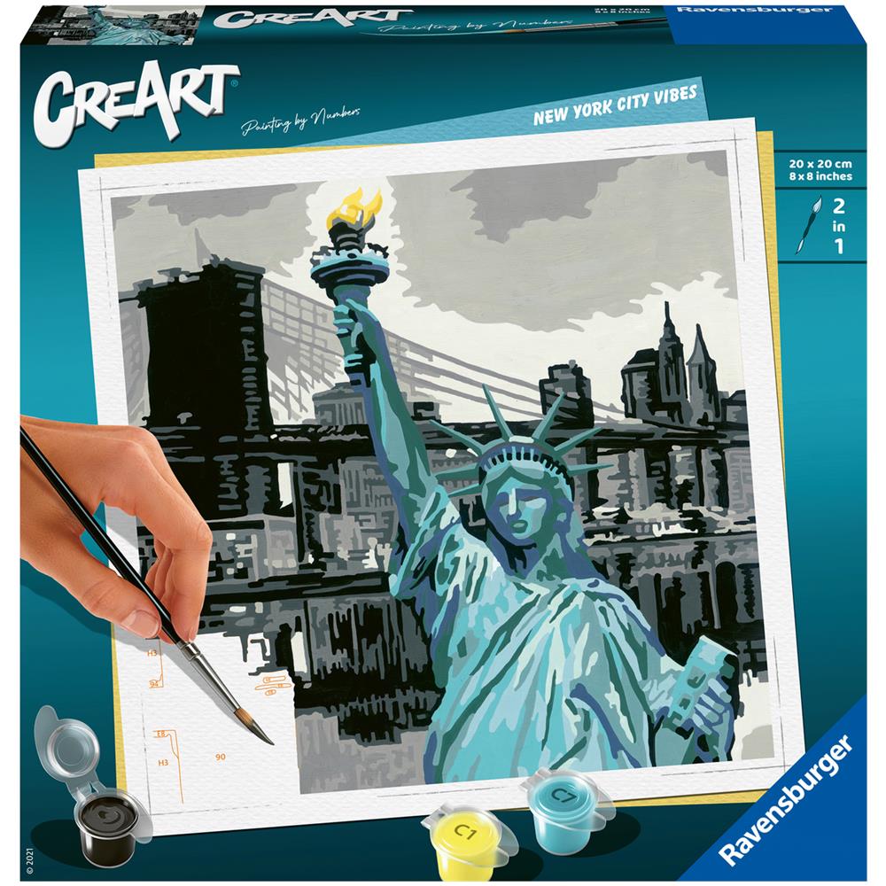 : 28998 - Creart Serie Trend Quadrati - New York - Foto 1