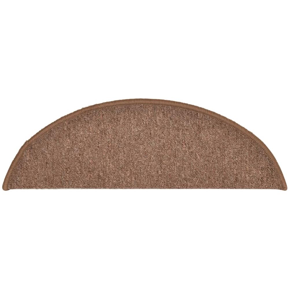 Tappetini Per Scale 15 Pz Marroni 56x17x3 Cm - Foto 8