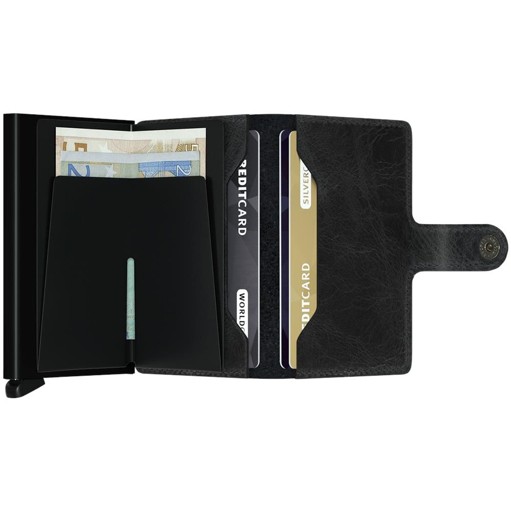 Miniwallet Secrid Vintage Black - Foto 2