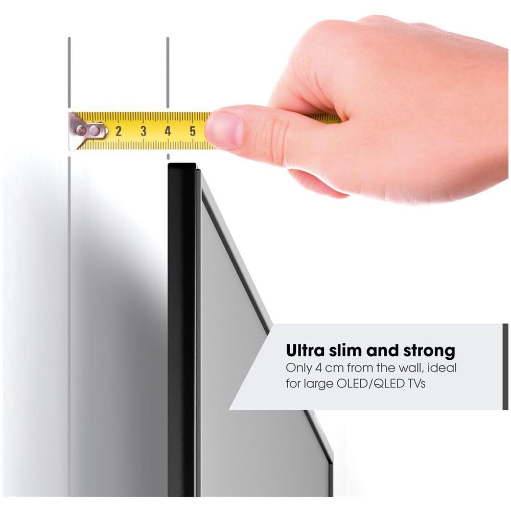 Staffa a Parete 3 Snodi TVM 5445 per TV da 32" a 65" Movimento completo (fino a 180°) Colore Nero - Foto 2
