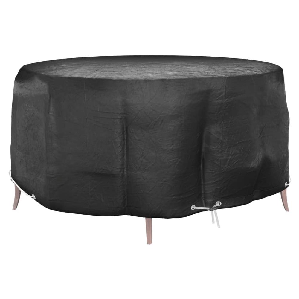 Copertura Mobili Da Giardino Con 10 Occhielli 260x90cm Rotonda - Foto 1