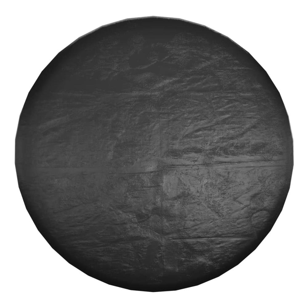 Copertura Mobili Da Giardino Con 10 Occhielli 260x90cm Rotonda - Foto 3