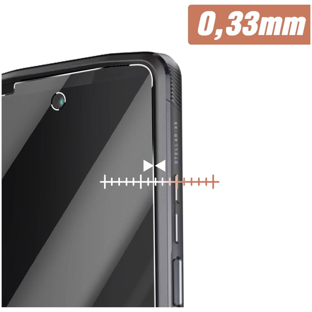 Vetro Temperato 9h Per Crosscall Stellar X5 Originale Crosscall Trasparente - Foto 5