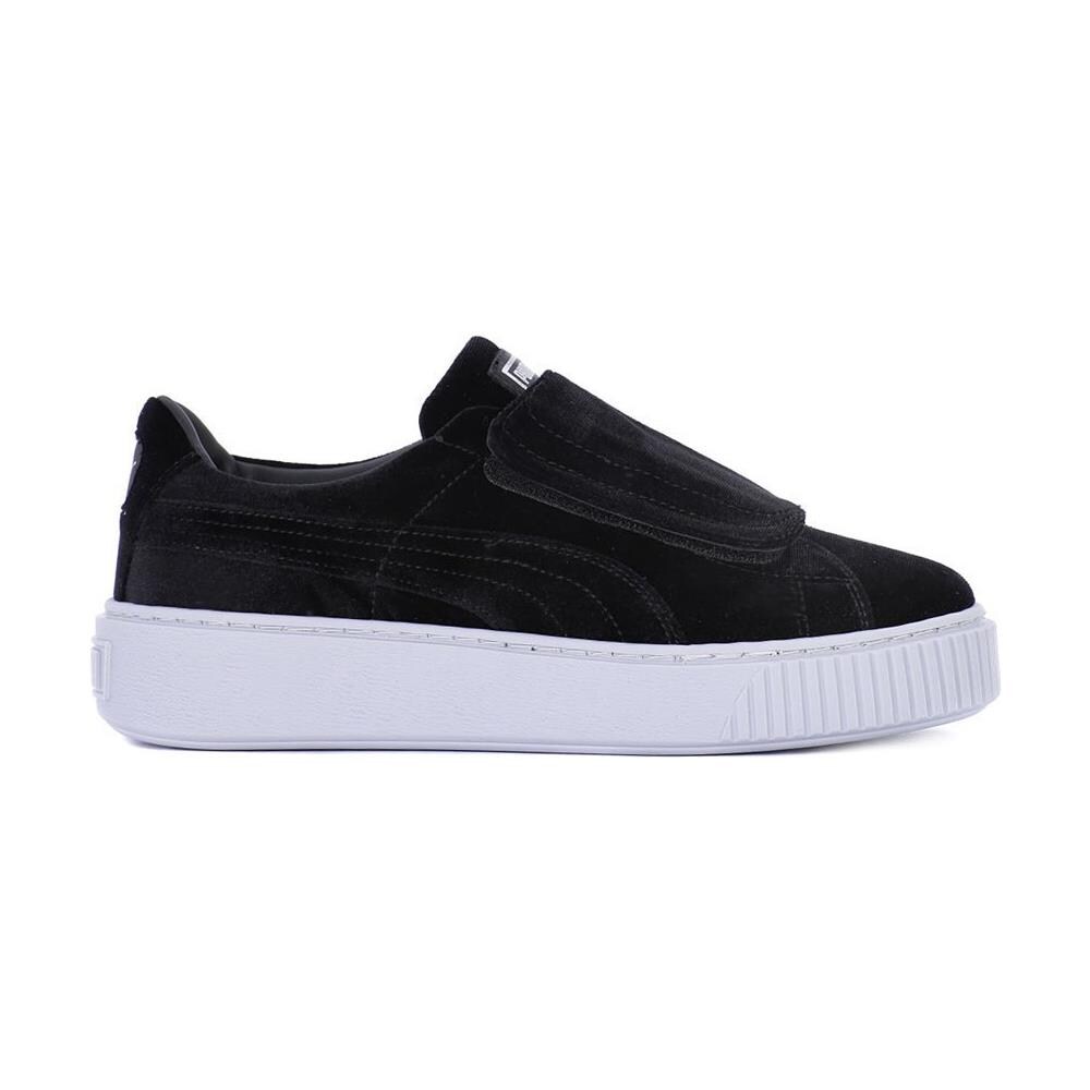 puma basket platform nere puma basket platform nere