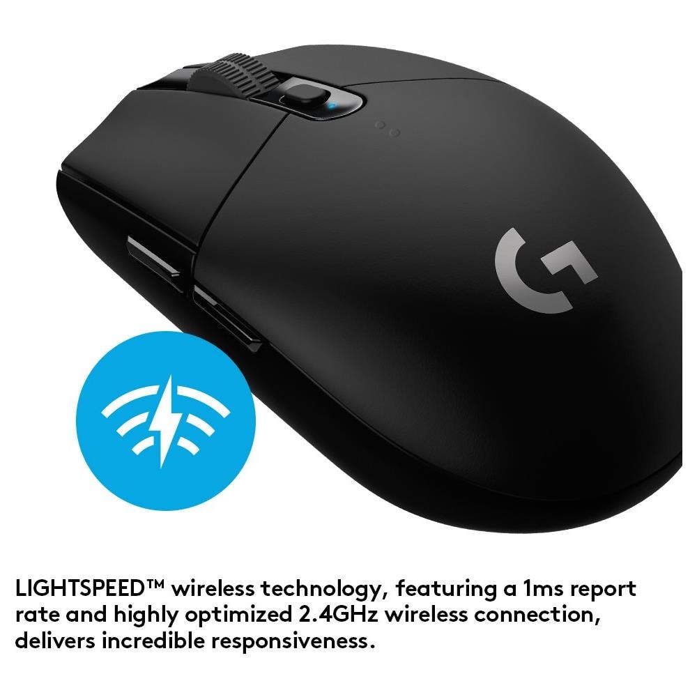 G305 LIGHTSPEED Wireless Gaming Mouse - BLACK - EER2 - Foto 10