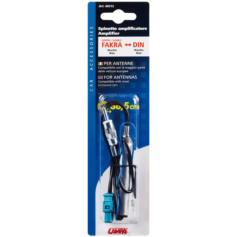 40312 Adattatore Antenna Doppio Fakra Maschio din Maschio 36,5 Cm - Foto 2
