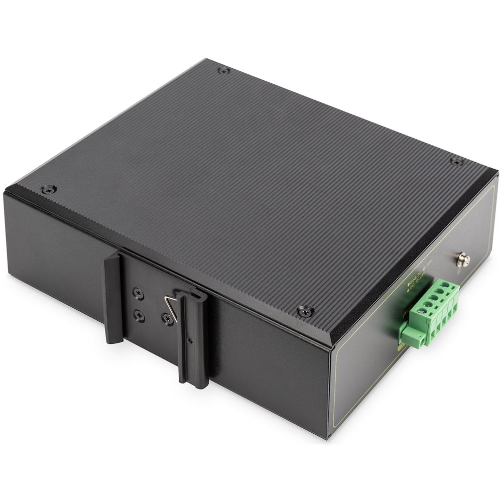 Switch PoE di rete Gigabit Ethernet a 4 porte, industriale, non gestito, 2 Uplink SFP - Foto 2