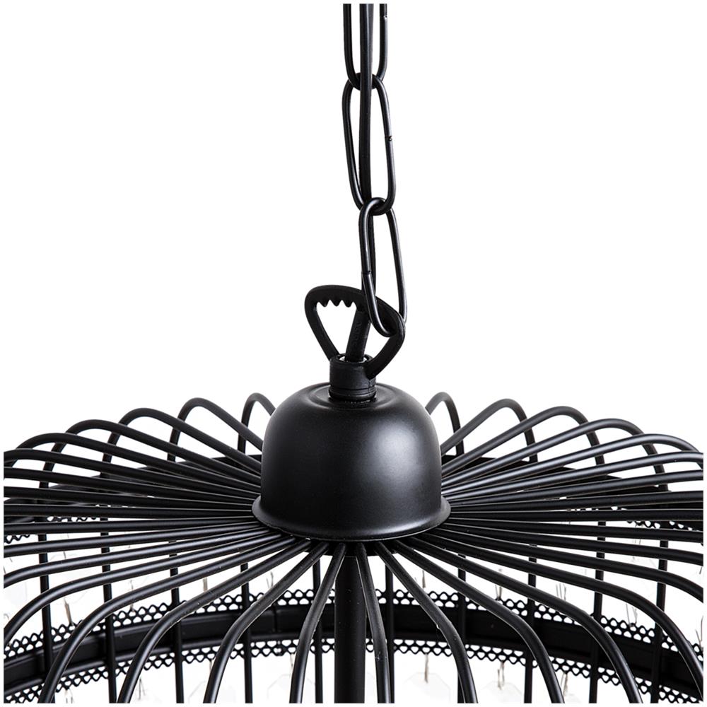 Lampadario A Sospensione Nero Celon - Foto 2