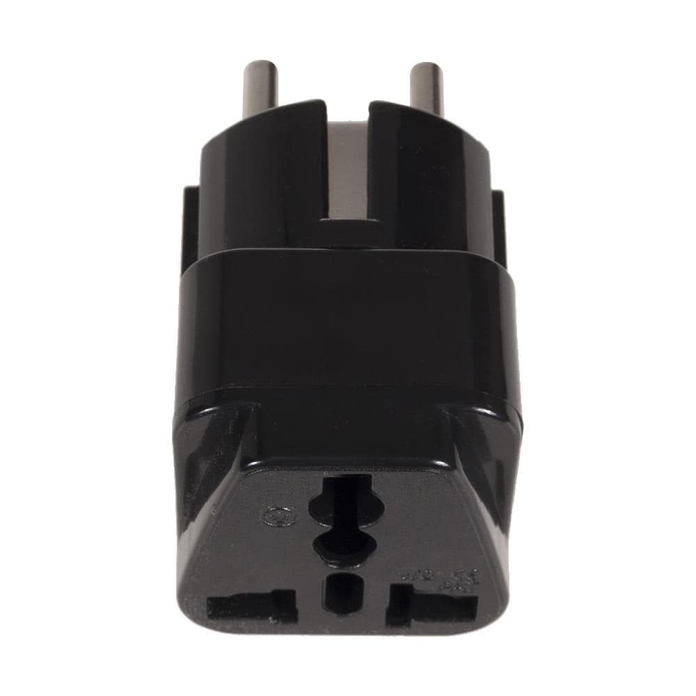 Adattatore Presa Uk Spina Universale Europea Nera Mce155 - Foto 3