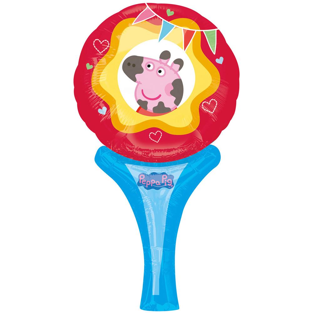 Amscan - Palloncino Alluminio Colorato Peppa Pig - Foto 1